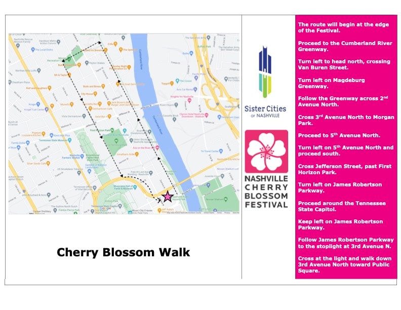 Cherry Blossom Walk Nashville Cherry Blossom Festival